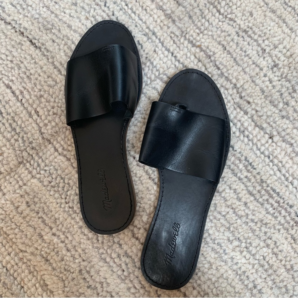 Madewell Boardwalk Post Slide Sandal